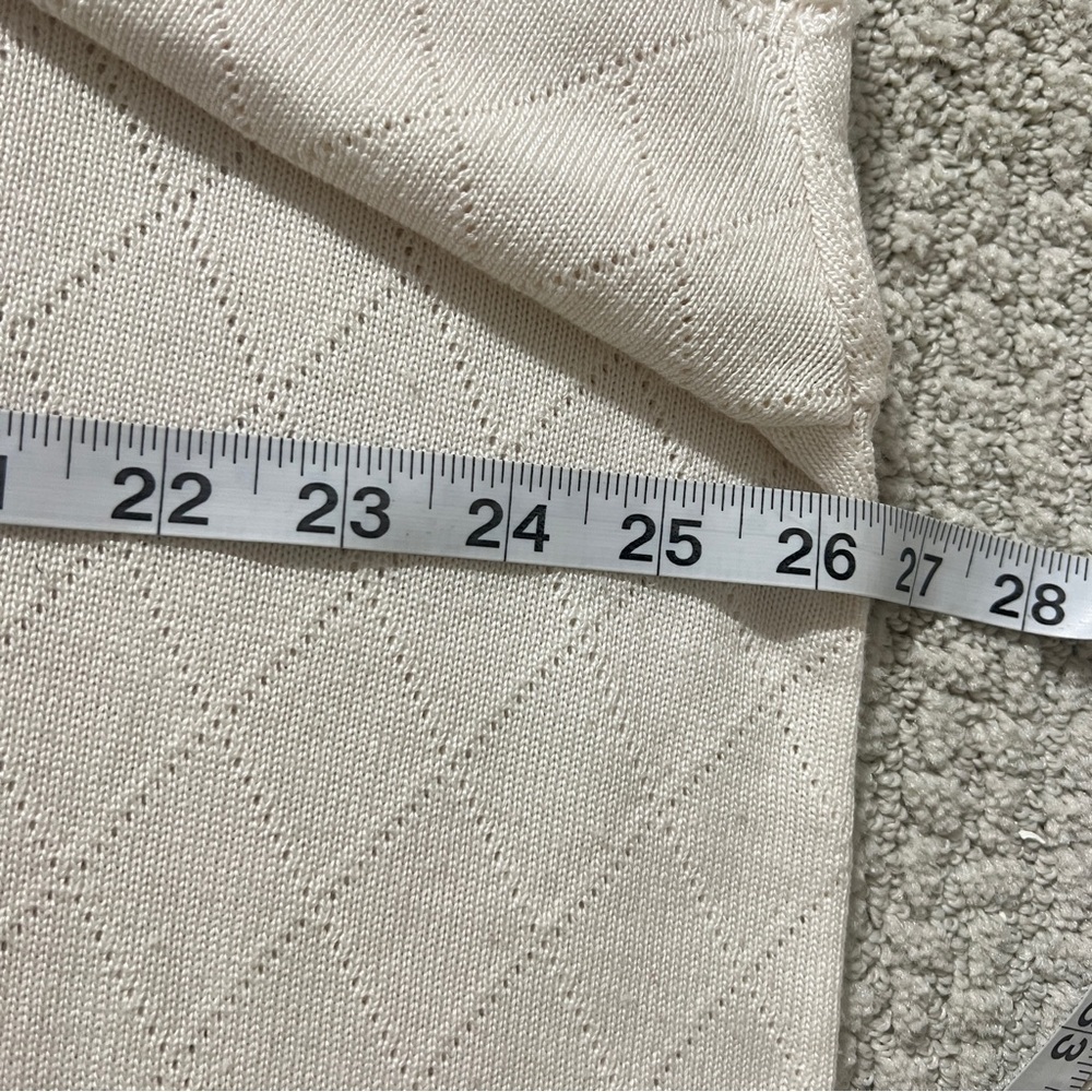 Alfred Dunner Cream Blouse - Picture 7 of 8